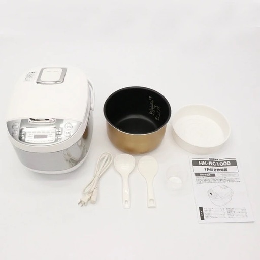 新品　送料込み　Modéré 1升炊き炊飯器 HK-RC1000