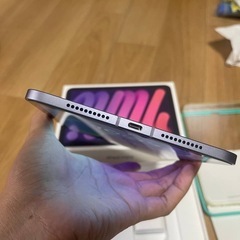 美品  iPad mini 6 Wi-Fi+Cellular 256GB パープルの画像