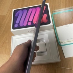 美品  iPad mini 6 Wi-Fi+Cellular 256GB パープルの画像