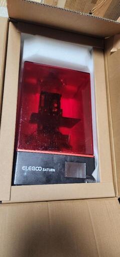 3Dプリンター　レジンつき
