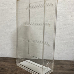 アクセサリースタンド　アクリルネックレス・ピアススタンド　無印良品