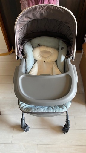 ‼️美品‼️電動ネムリラ AUTO SWING BEDi Long スリープシェルEG コンビ