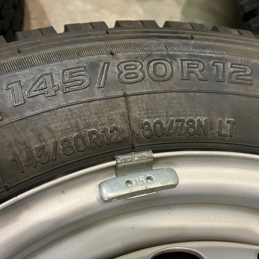 【3166】21年 145/80R12 80/78N LT トーヨー デルベックス935 ハイゼット ハイゼットカーゴ ハイゼットトラ