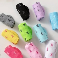 レディースソックス カラフル 水玉 10足セット 新品の画像
