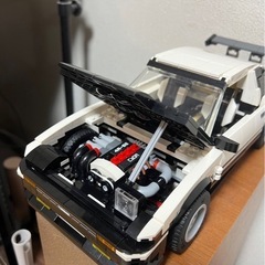 ハチロク　ラジコン　ブロック観賞用