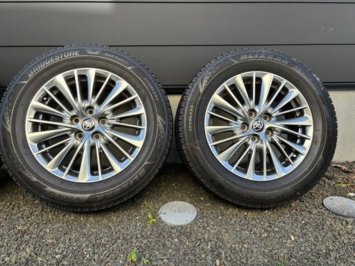 アルファード30後期　純正アルミ付きスタッドレス