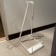 tower 山崎実業 スティッククリーナースタンド ホワイト 