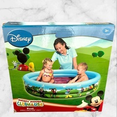 ミッキークラブハウスプール　ディズニー　ビニールプール　水遊び　子供用