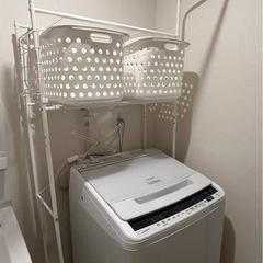 ニトリ　　洗濯機ラック　