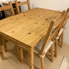 IKEA INGO ダイニングセットの画像