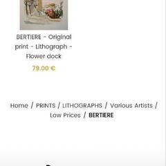 【明日までなら無料】絵画　Bertiereの画像