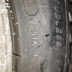 スバル 純正ホイール 17インチ スタッドレスタイヤ 4本セットの画像