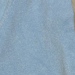 【比較的美品】水色カーディガン　Lの画像