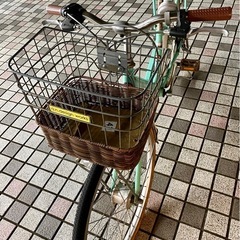 防災サイクル 26型6段変速・LEDオートライト付ノンパンク シティ
