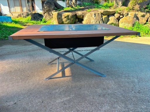 テーブル付きBBQセット 
