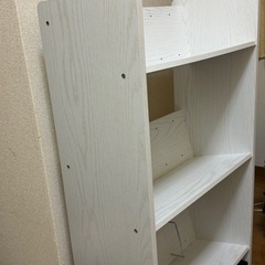 【無料】本棚3段キャスター付きの画像