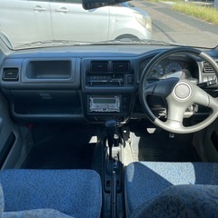 総額8.9万円★ターボ★コンパクトSUV★平成10年式スズキkei X(HN11S)11.6万キロ 車検令和7年4月 シルバーの画像