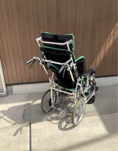 リクライニング車いす　ネクストローラーSPⅡ  座面昇降型　介助式
