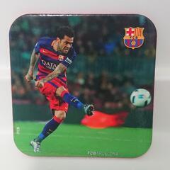 シルバのフィギュアとスアレスのコースターの画像