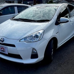 車検2年付け　トヨタアクアG グレードの画像