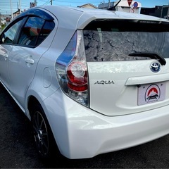 車検2年付け　トヨタアクアG グレードの画像