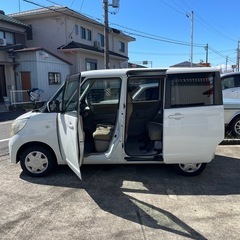 総額14.0万円★ナビTV★スマートキー2個★Pスタート★燃費計★平成23年式スズキパレットL(MK21S)11.8万キロ車検令和8年5月 パールの画像