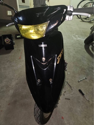 早期取引格安にて。YAMAHA ジョグsa16jc 不動　パーツ取り格安