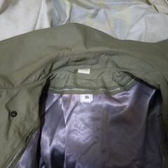 米海軍 SIDRAN社 DSCP ライナー付トレンチコートの画像