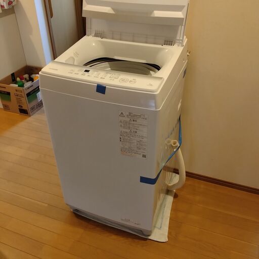 使用数回のみ 東芝 AW-7GM2(W) 全自動洗濯機 7kg ピュアホワイト AW7GM2(W)