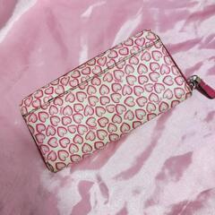 COACHの長財布中古の画像