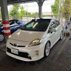30プリウス後期Gツーリングレザーサンルーフ最上級グレードフルオ...