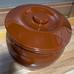 漬物つぼ　味噌や梅干し作りなどにの画像