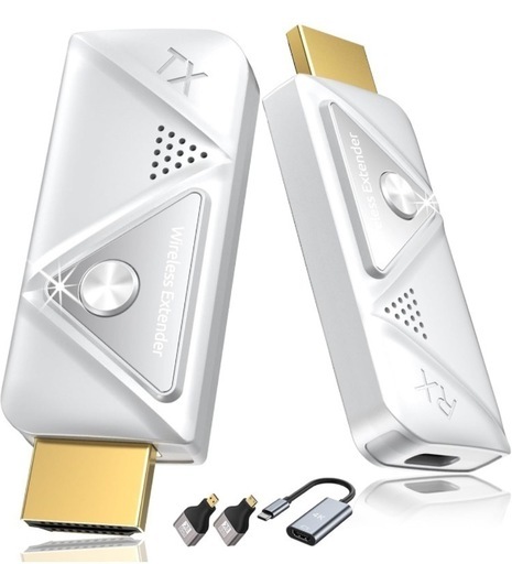 新品未開封！ワイヤレスhdmi 無線 送受信機セットプラグアンドプレイ