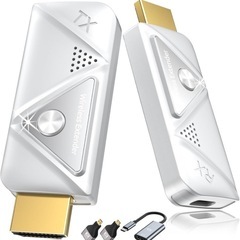 新品未開封！ワイヤレスhdmi 無線 送受信機セットプラグアンドプレイ