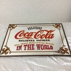 当時物 パブミラー 昭和レトロ Delicious Coca-C...