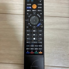 TOSHIBA   テレビ用レコーダー　ハードディスクVARDIA　DVD リモコンあり　の画像