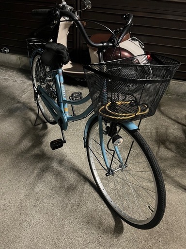 26インチ自転車-ほぼ新品