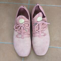 ニューバランス シューズ 31センチ ピンク　の画像