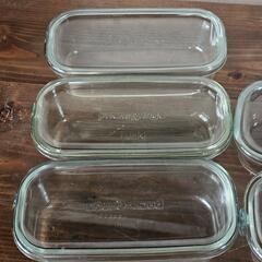 iwaki(イワキ) 耐熱ガラス 保存容器  8個セット パック&レンジの画像