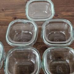 iwaki(イワキ) 耐熱ガラス 保存容器  8個セット パック&レンジの画像