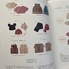 ベビーニット編み物本の画像