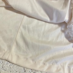 ホワイト 白 アイボリー レース チュニック ワンピース [sango]の画像