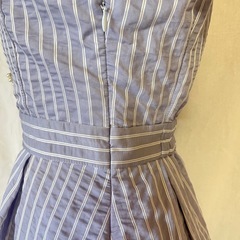 LODISPOTTO ブルー ホワイト ストライプ ワンピースの画像