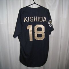 岸田護監督　初代サードユニフォーム　ナンバージャージ　オリックス...