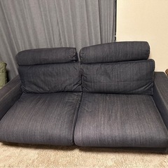 無印良品ソファー2.5シーター（ヘッドレスト、オットマン付き）