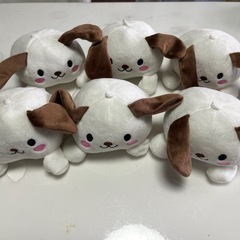 イヌのぬいぐるみ6体セット