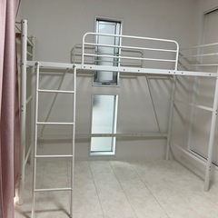 ロフトベッド　宮台付き
