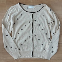 LODISPOTTO カーディガン 長袖 クリーム色