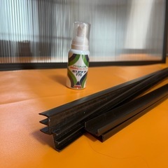 エコな簡易内窓　ロングサイズ　ブラウン➕クリーナーの画像