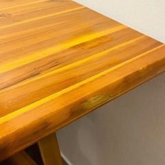 【引取&現金限定|特別価格】 WTW テーブル×チェア2脚×ベンチ4点セットの画像